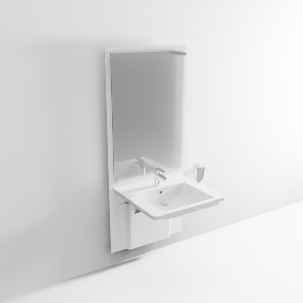 SlimLine - Elektrisch Höhenverstellbares Waschbecken – Bild 4