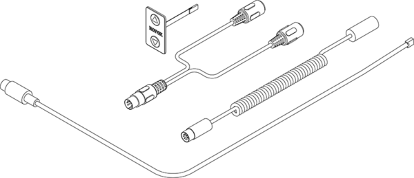 Zwei Druckknöpfe